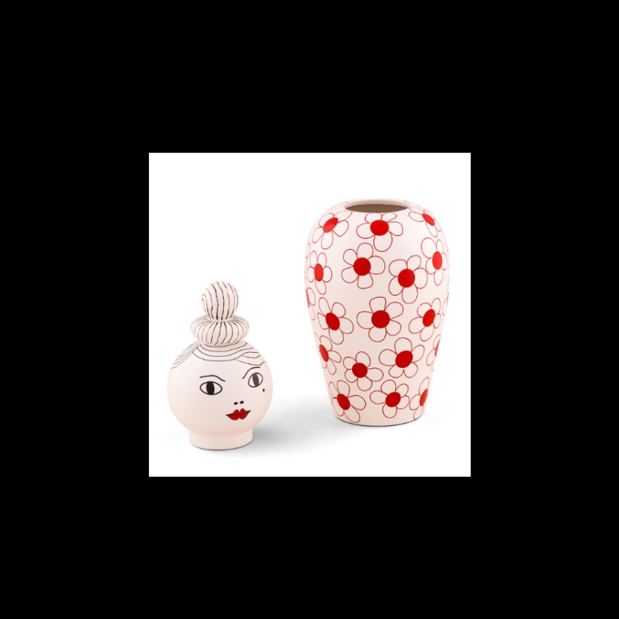 Gift Ideas Selected | Canopie Porcelain Vase By Seletti, Made In Italy.