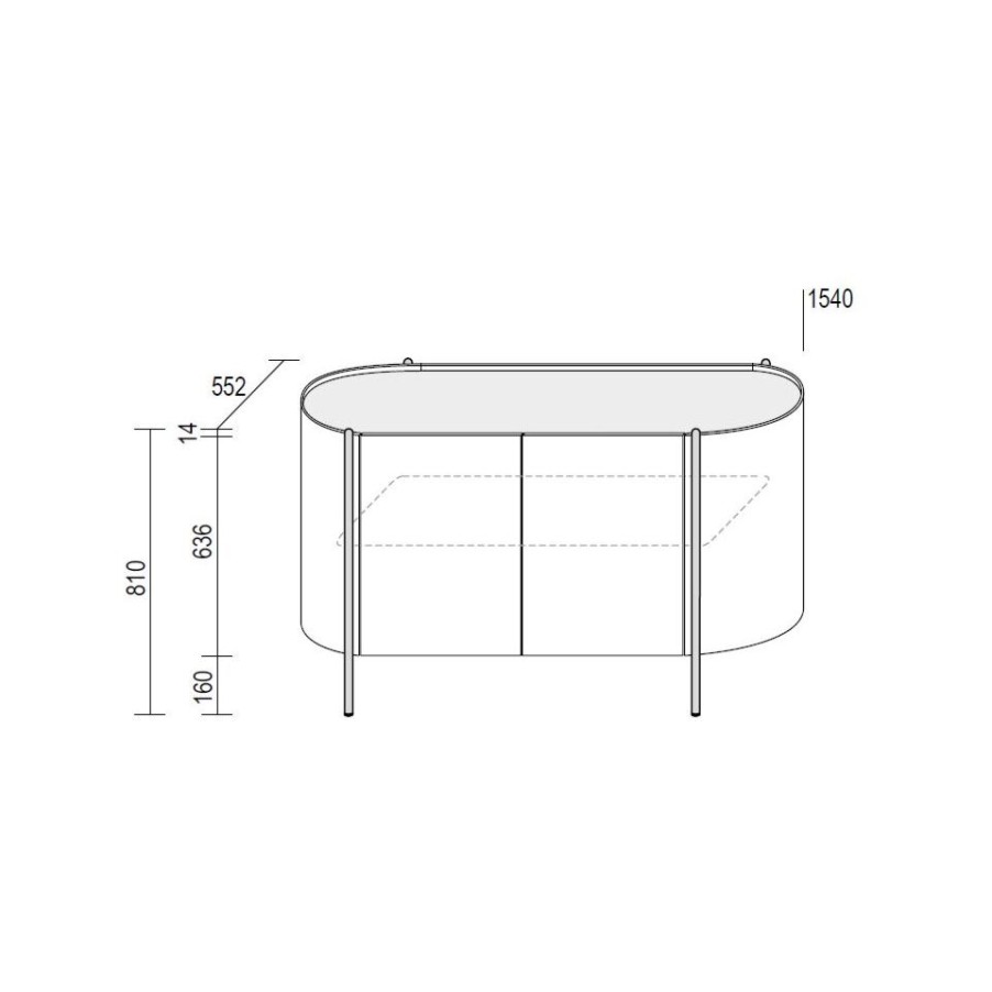 Furniture Dall'Agnese Living Room Furniture And Tv Stand | Dall'Agnese Madia Supernova