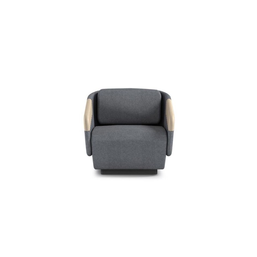 Furniture Horm Casamania Office Chairs And Armchairs | Worn Armchair By Casamania, Padded, Made In Italy.