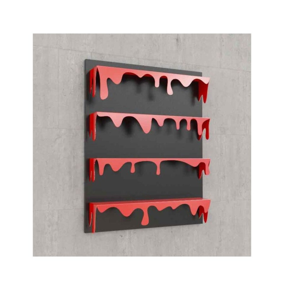 Furniture Mabel Bookshops | Kolata Mabele Wall Bookcase, Steel, Made In Italy