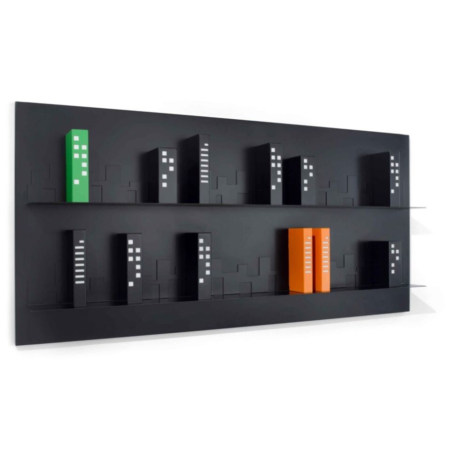 Furniture Mabel Bookshops | Skyline Mabele Wall Bookcase, Steel, Made In Italy