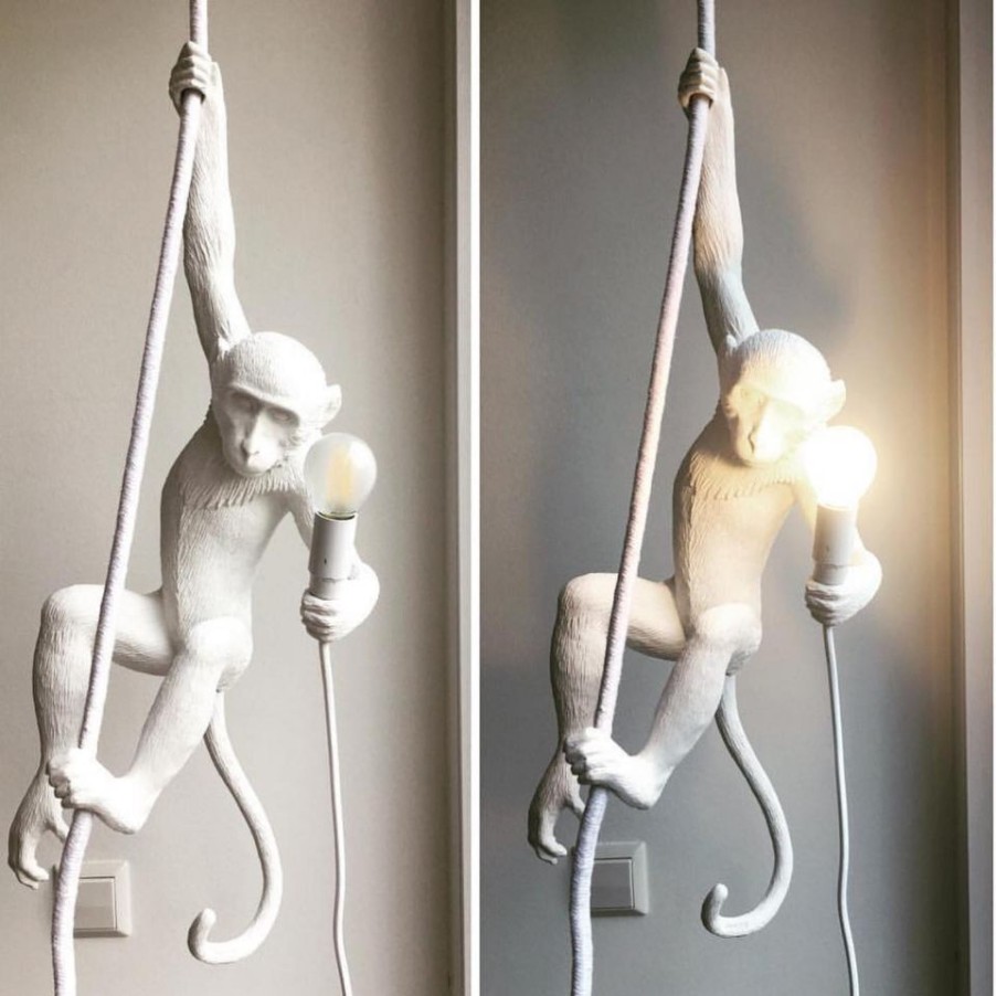 Lighting Selected Pendant Lamps | Monkey Lamp By Seletti, Made In Italy Chandelier.