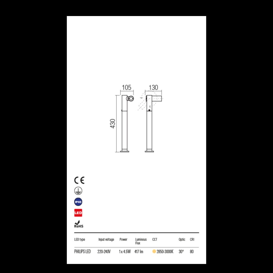 Outdoors Redo | Outdoor Bollard Led Light.