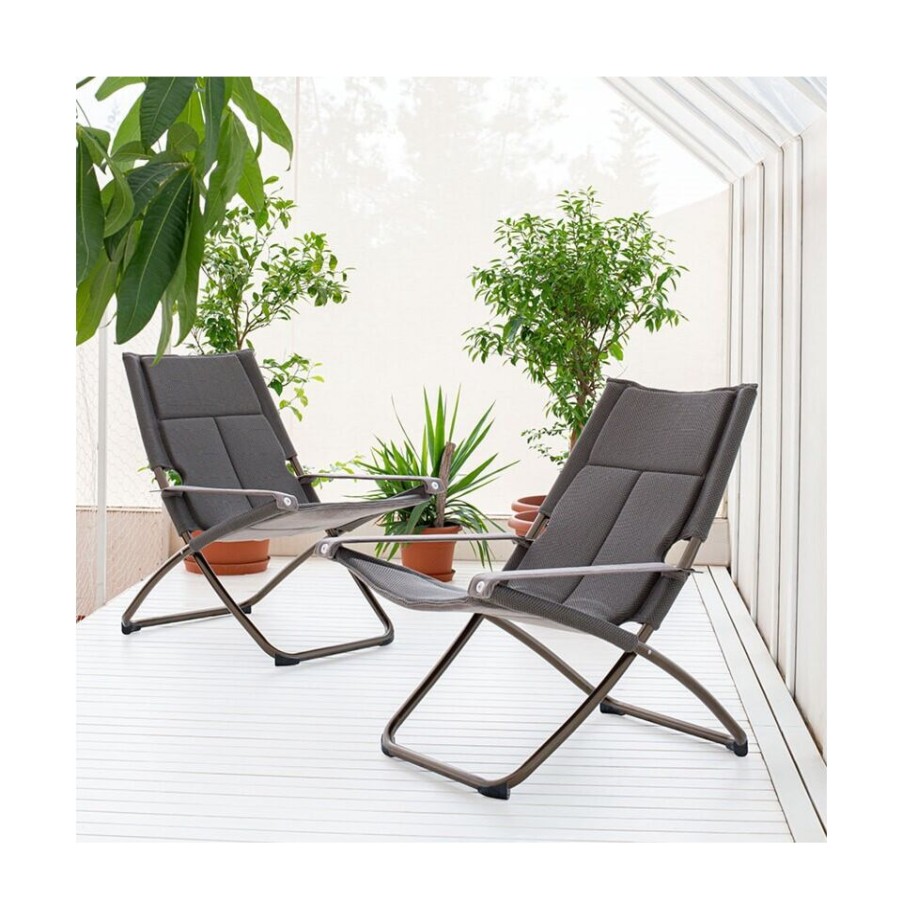 Furniture Emu Sofas, Armchairs And Poufs | Emu Cozy Folding Deckchair For Indoors And Outdoors.