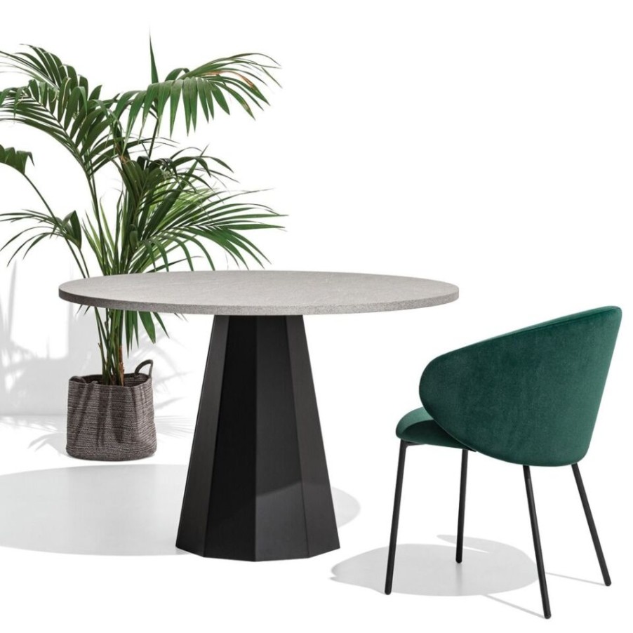 Furniture Connubia Fixed Tables | Connubia Dix Round And Fixed Table.