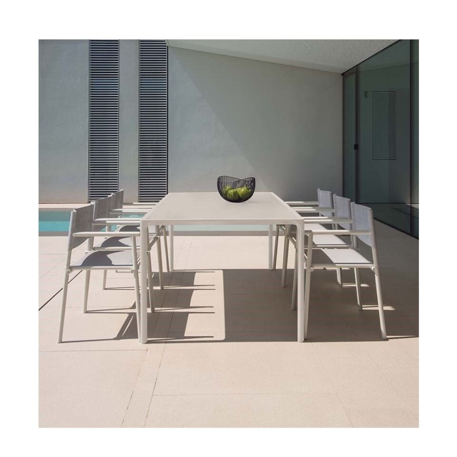 Outdoors Emu | Terramare Garden Table By Emu, In Aluminium.