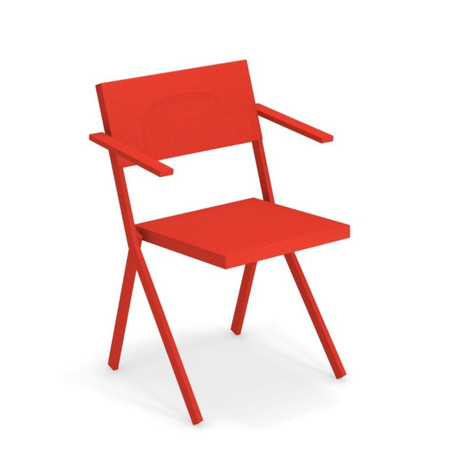 Furniture Emu Seats | Mia Garden Chair With Emu Armrests, Stackable.