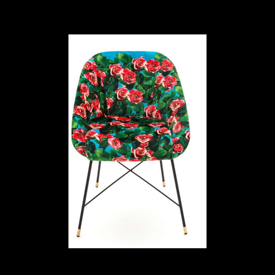 Furniture Selected Seats | Colorful Padded Toiletpaper Chair By Seletti.