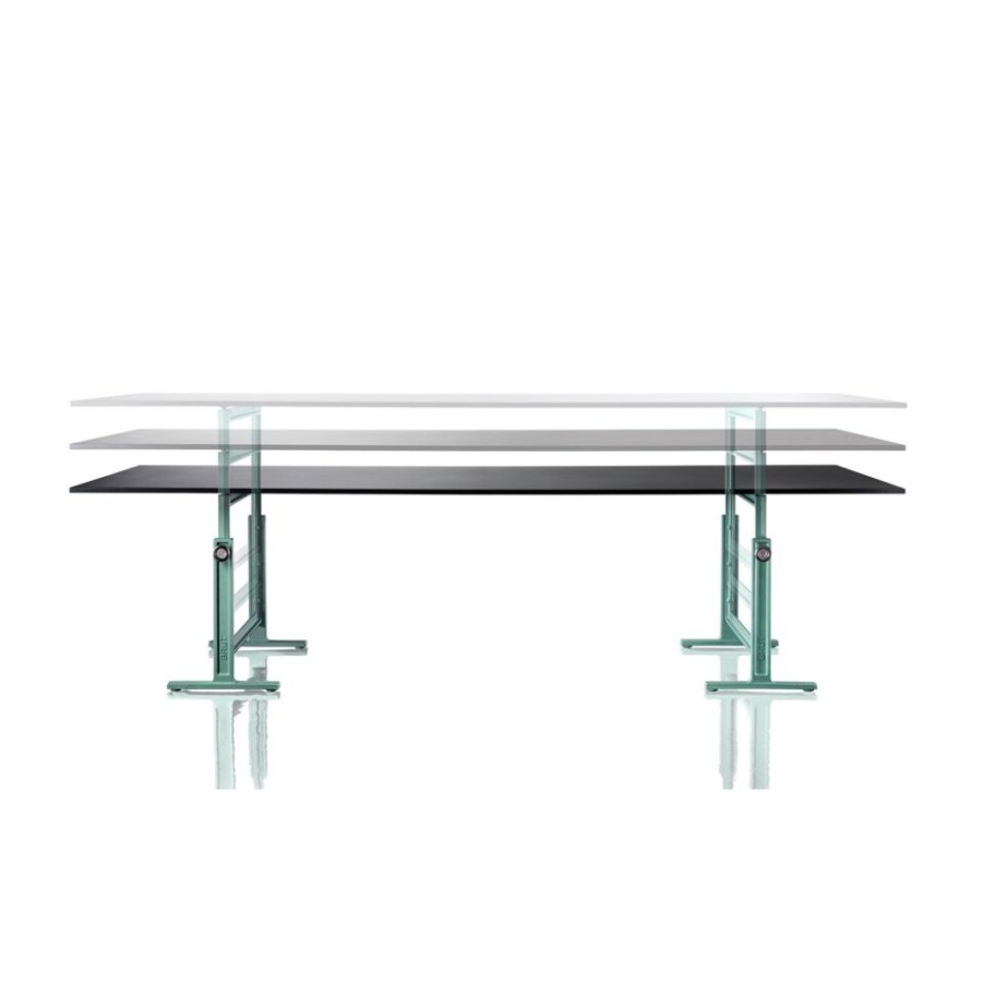 Furniture Magis Desks And Conference Tables | Brut Interior Table By Magis, Height Adjustable.