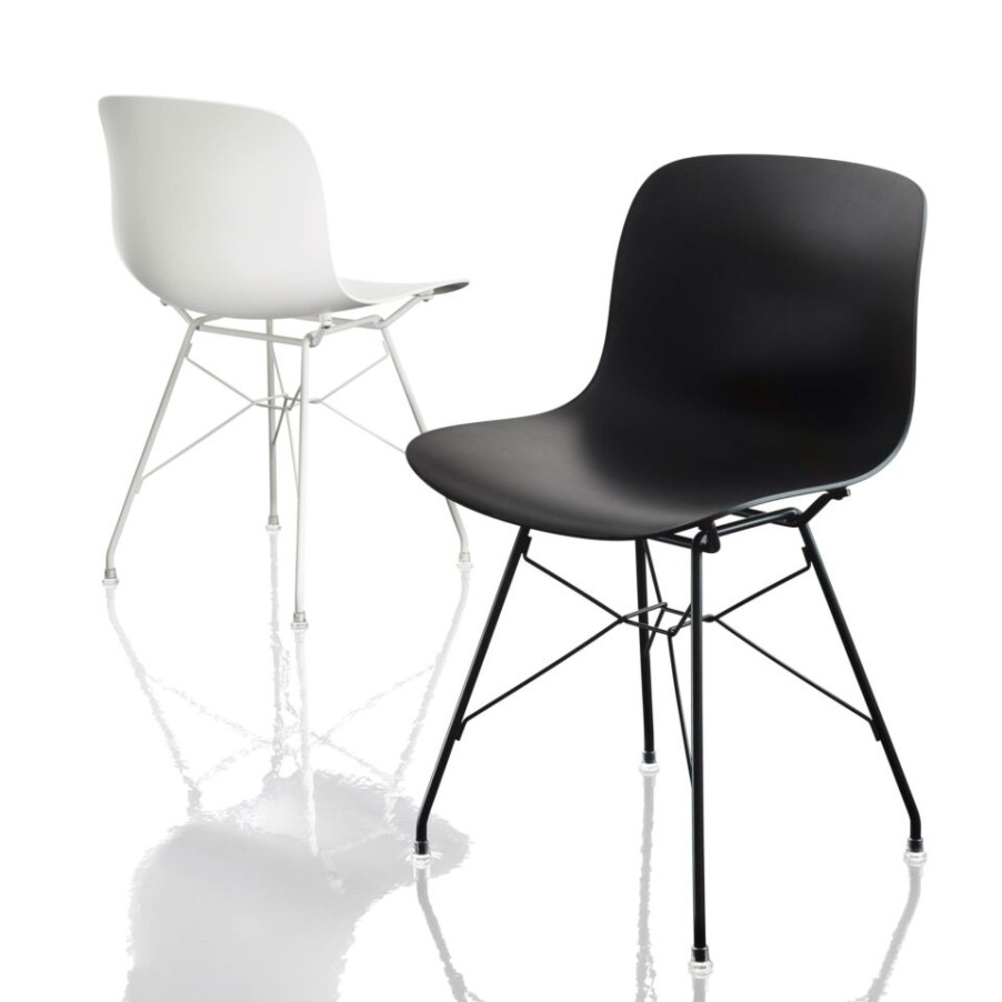 Furniture Magis Seats | Troy Magis Design Chair, Polypropylene And Steel, Made In Italy.