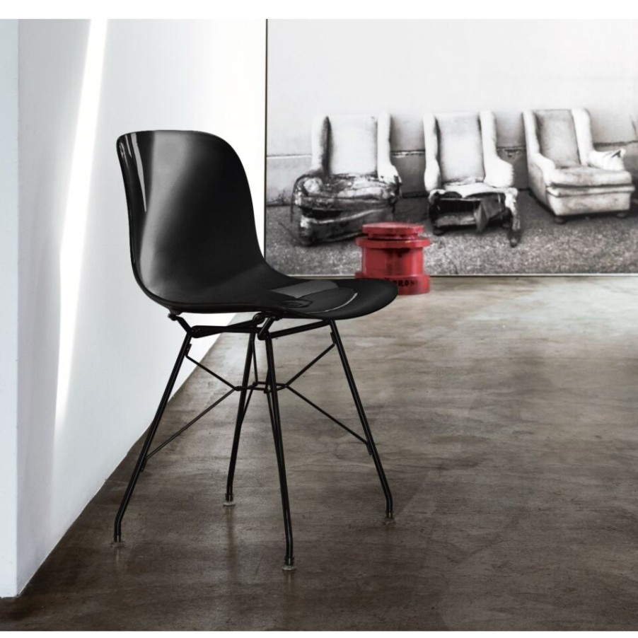 Furniture Magis Seats | Troy Magis Design Chair, Polypropylene And Steel, Made In Italy.