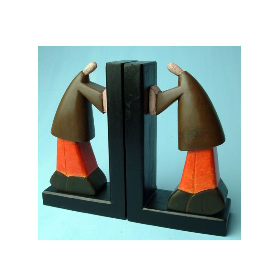 Complements Trio Design | Handmade Wooden Bookends "Lemani Casa"