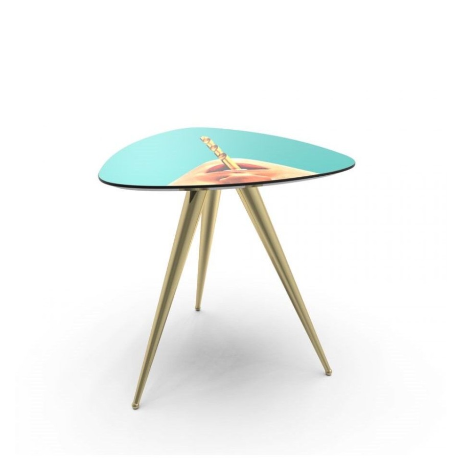 Furniture Selected Coffee Tables And Low Tables | Seletti Side Table Drill, Design Coffee Table For The Living Room.