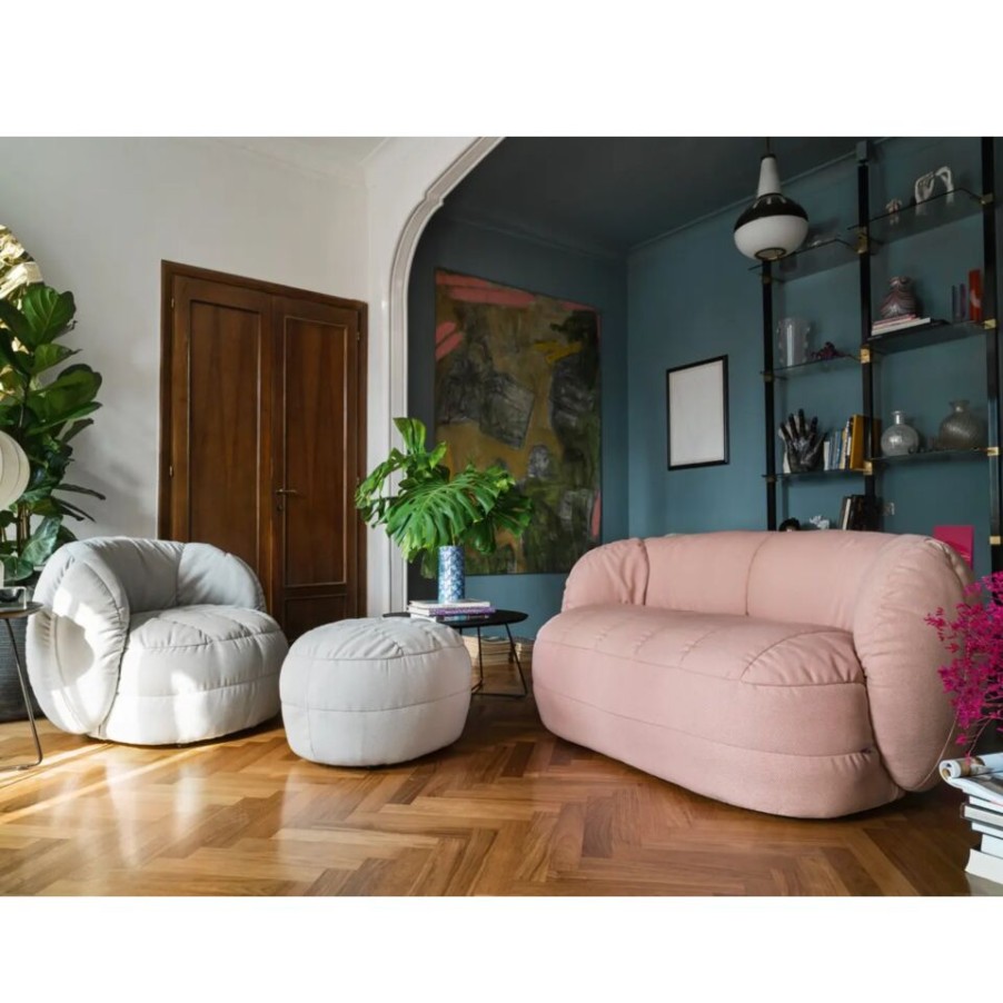 Furniture Connubia Sofas, Armchairs And Poufs | Connubia Pouf Reef