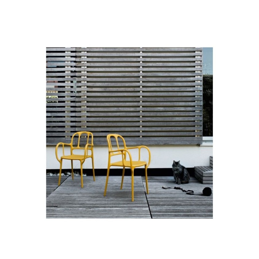 Furniture Magis Seats | Mila Chair By Magis, Stackable Suitable For Outdoors.