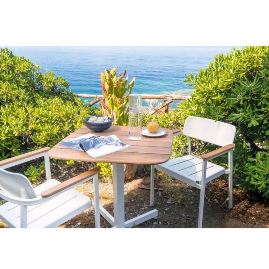 Outdoors Emu | Emu Shine Contract And Garden Furnishing Table, Teak.