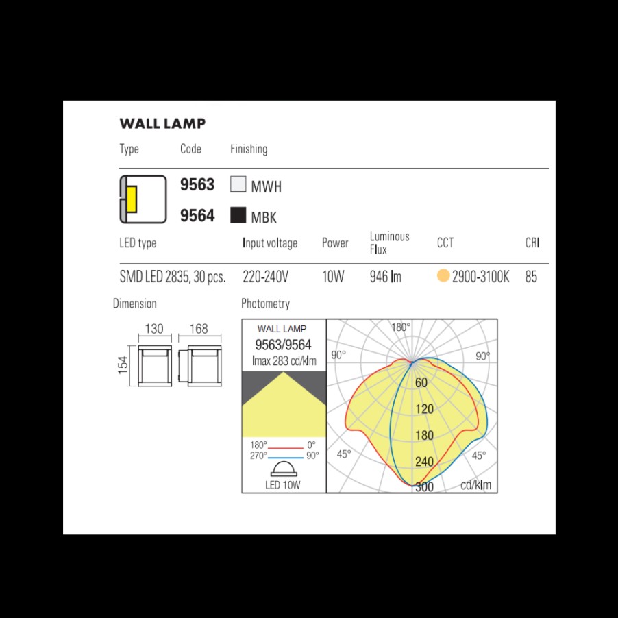 Outdoors Redo | Outdoor Metal Wall Light By Redo.