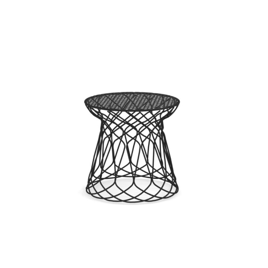 Outdoors Emu | Re-Trouve Garden Pouf By Emu In Steel.