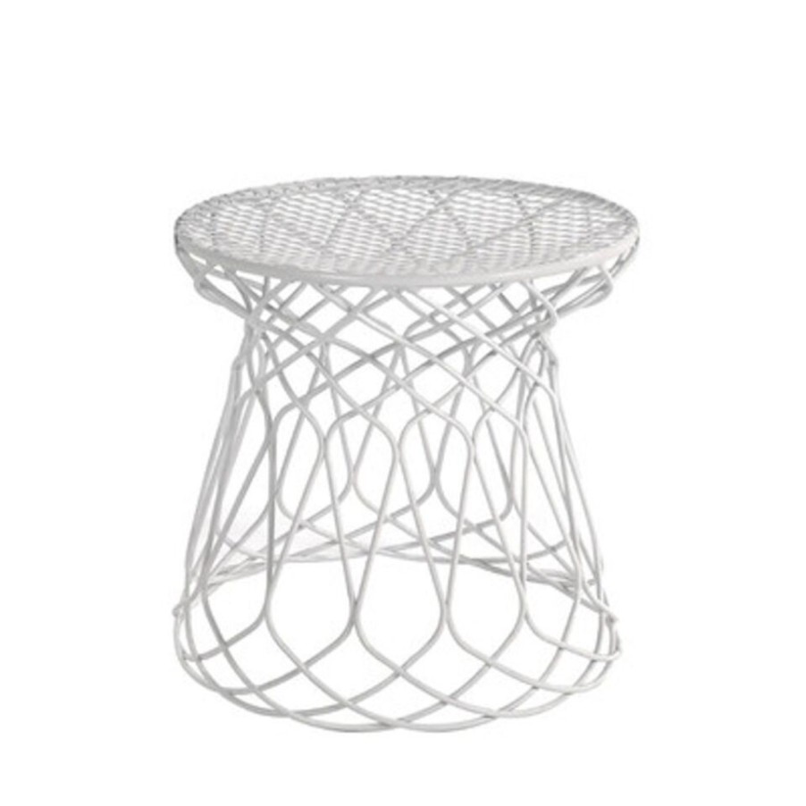 Outdoors Emu | Re-Trouve Garden Pouf By Emu In Steel.