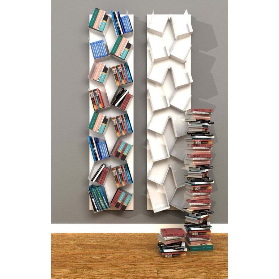 Furniture Mabel Bookshops | Kaos Mabele Wall Bookcase, Steel, Made In Italy