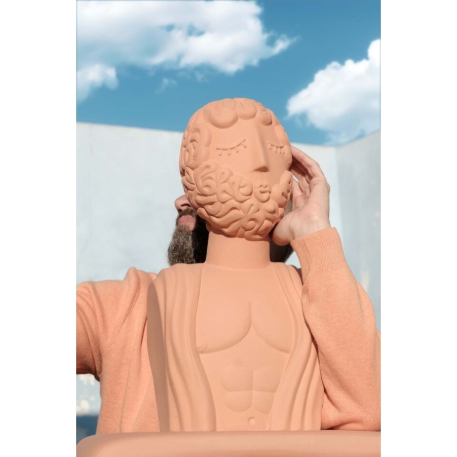 Complements Selected | Seletti Terracotta Male Bust