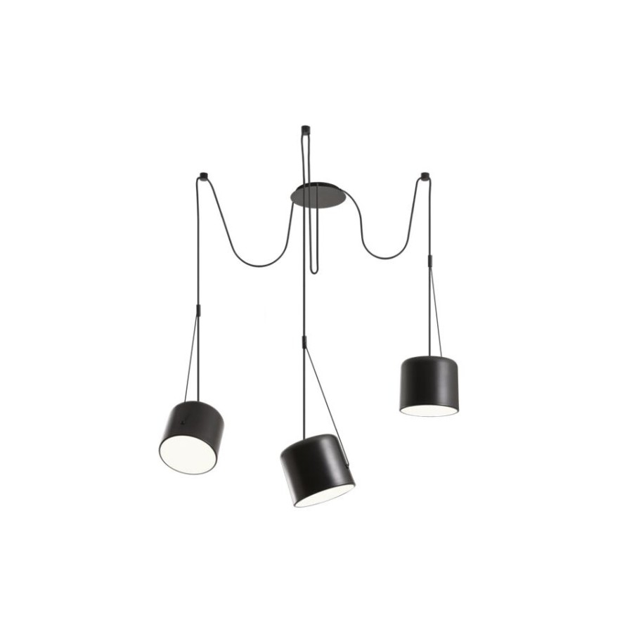 Lighting Redo Pendant Lamps | Multiple Indoor Suspension In Colored Metal.