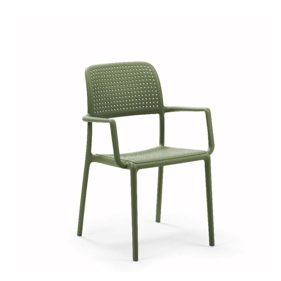 Furniture Nardi Garden Seats | Bora Chair With Armrests By Nardi, In Resin And Fiberglass.