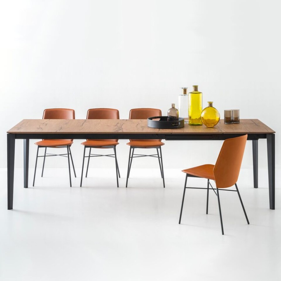 Furniture Connubia Extendable Tables And Consoles | Connubia Pentagon Extendable Dining Table.