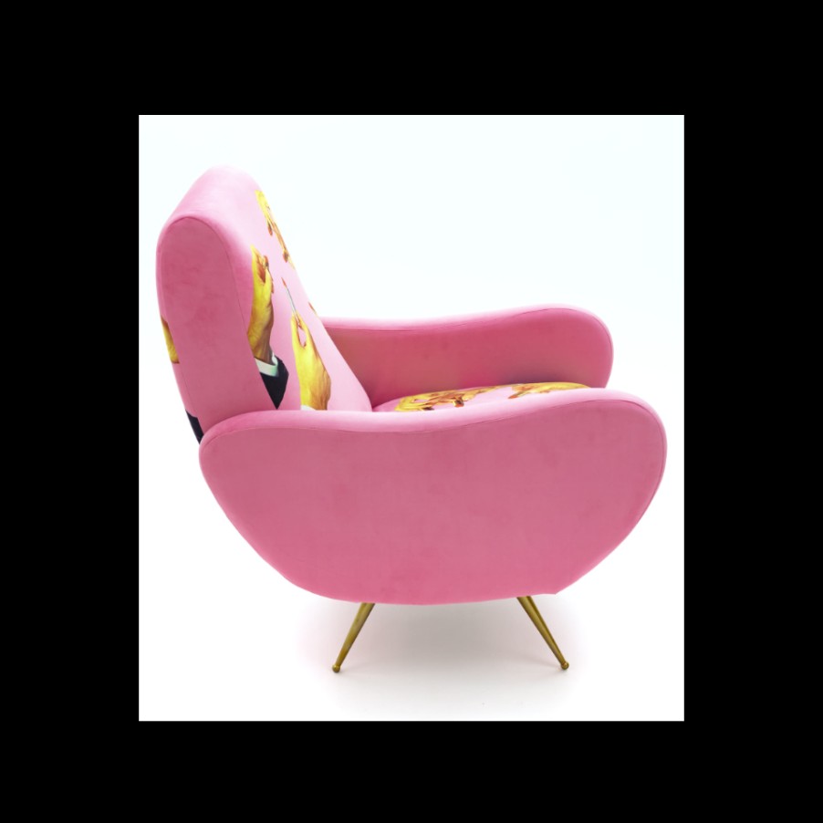 Furniture Selected Sofas, Armchairs And Poufs | Seletti Lipstick Armchair, Poltrona.