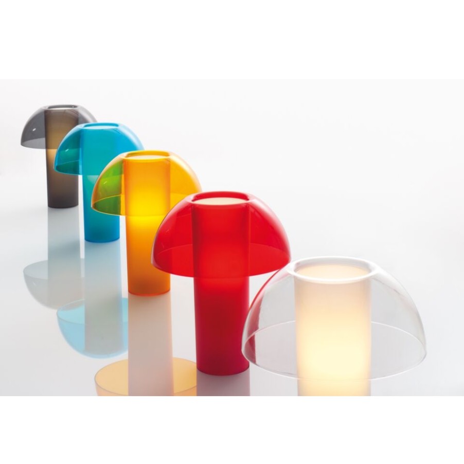 Lighting Pedrali Table Lamps | Pedrali Colette Lamp In Transparent Polycarbonate