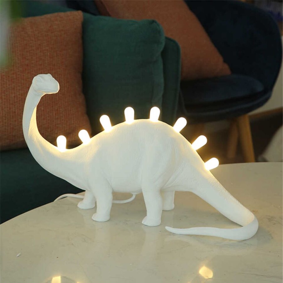 Lighting Selected Table Lamps | Jurassic Lamp Bronto In Resin By Seletti.