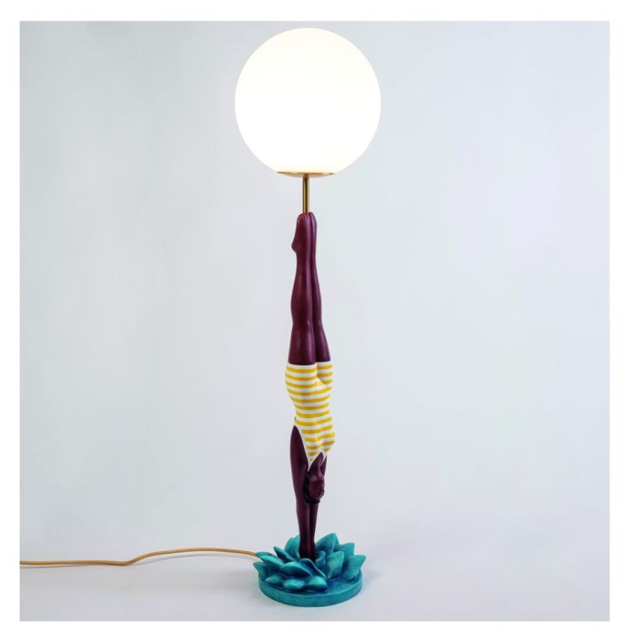 Lighting Selected Table Lamps | Seletti Lampada Diver Gialla