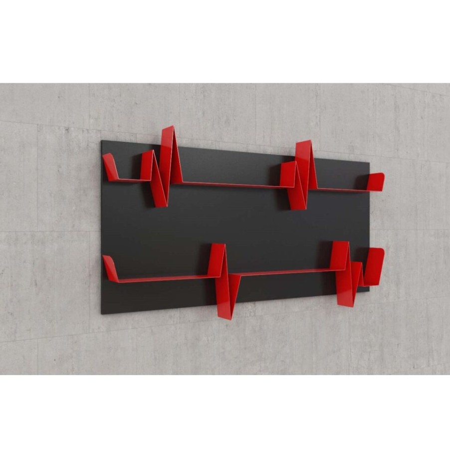 Furniture Mabel Bookshops | Battikuore Mabele Wall Bookcase, Steel, Made In Italy