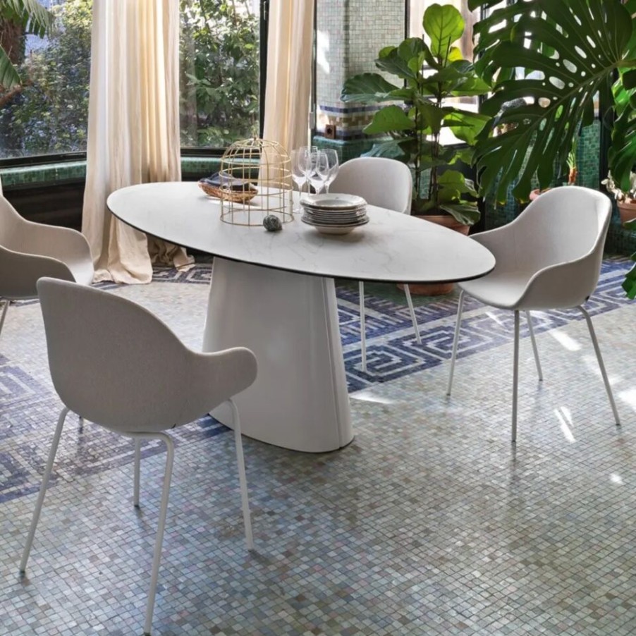 Furniture Connubia Fixed Tables | Connubia Ellipse Oval Table