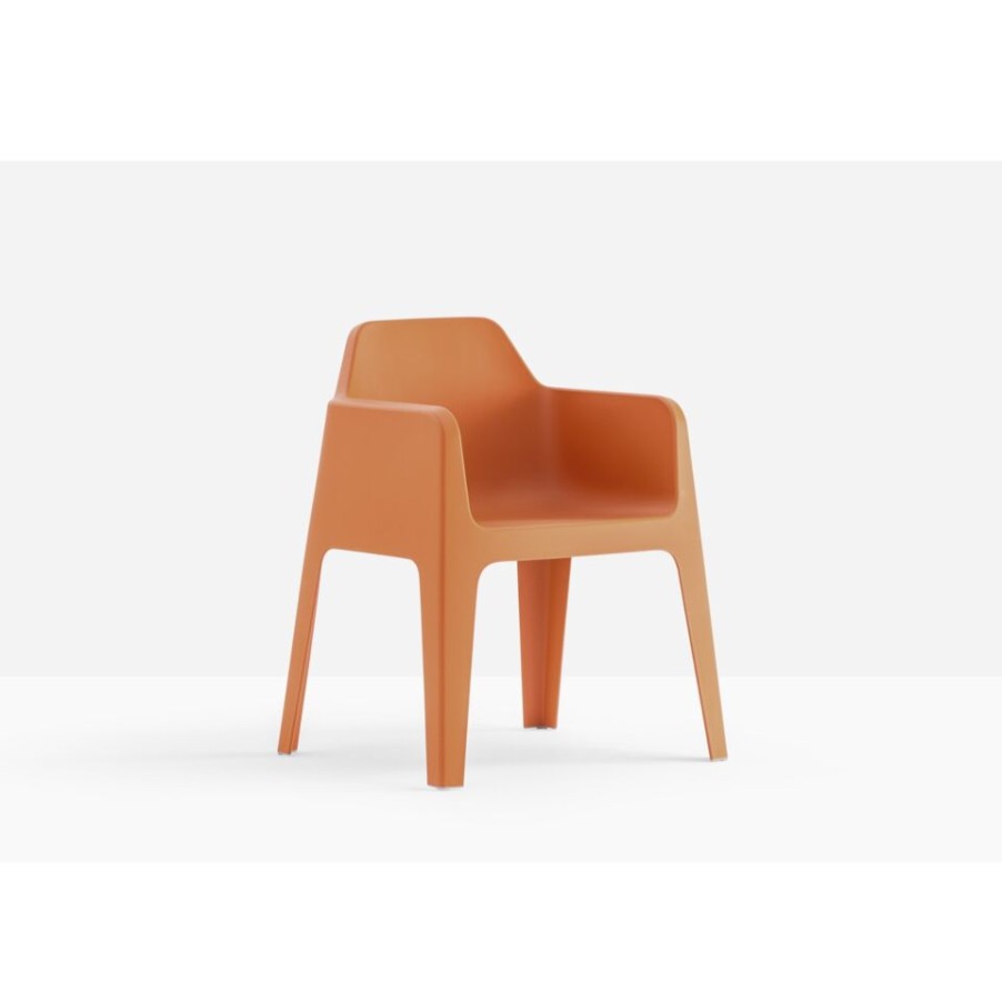 Furniture Pedrali Seats | Pedrali Plus630 Outdoor Chair, In Colored Plastic.