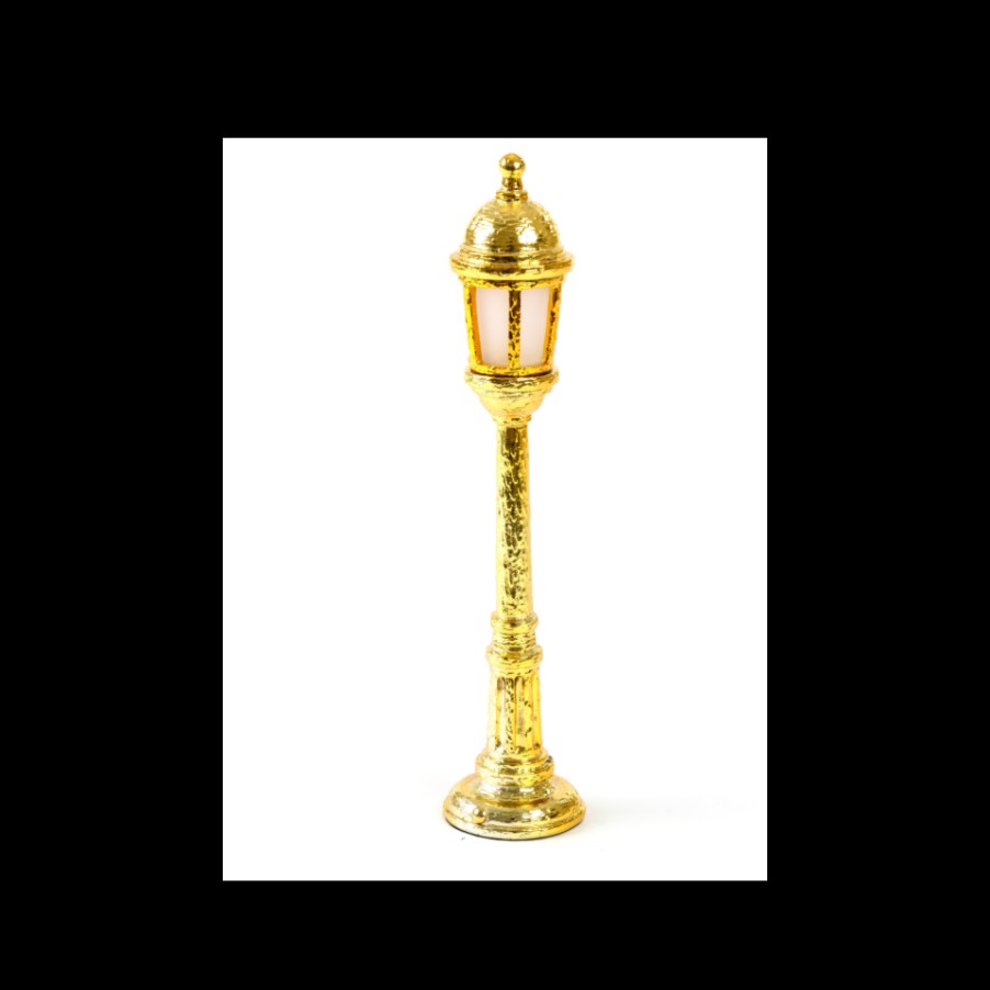 Lighting Selected | Seletti Street Lamp Dining Gold, Table Lamp.