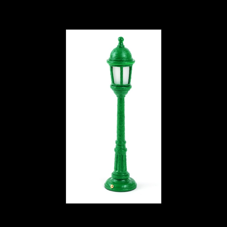 Lighting Selected | Seletti Street Lamp Dining Green, Table Lamp.