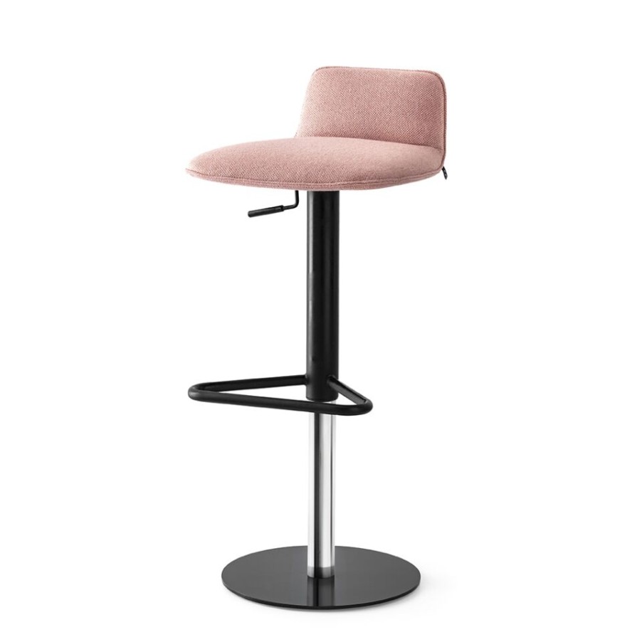 Furniture Connubia Stools | Connubia Riley Soft Stool, Swivel And Adjustable.