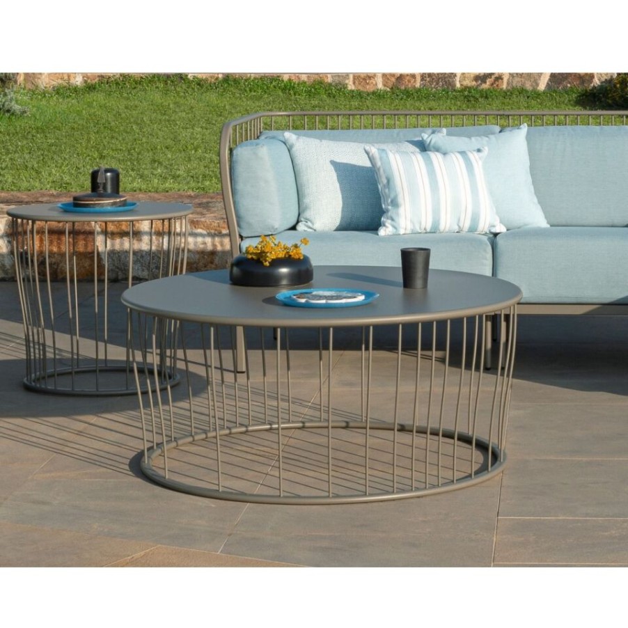 Outdoors Emu | Emu Cannole Large Garden Coffee Table, Steel.