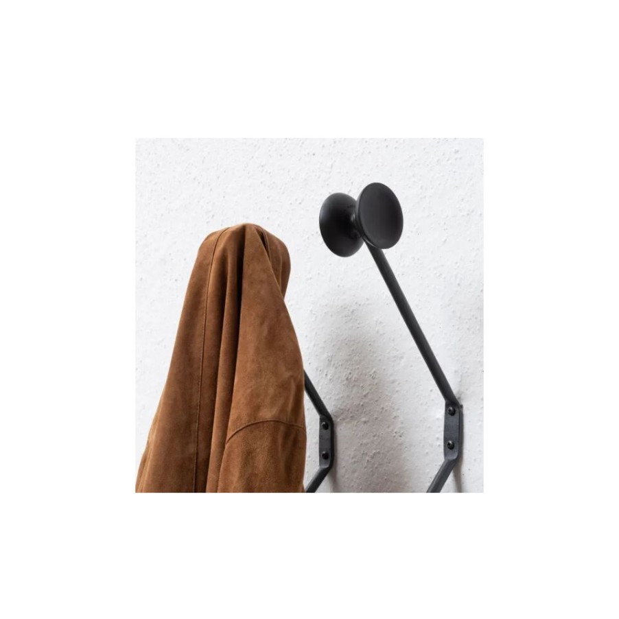 Complements Magis | Officina Coat Hanger By Magis Design. Black Hook