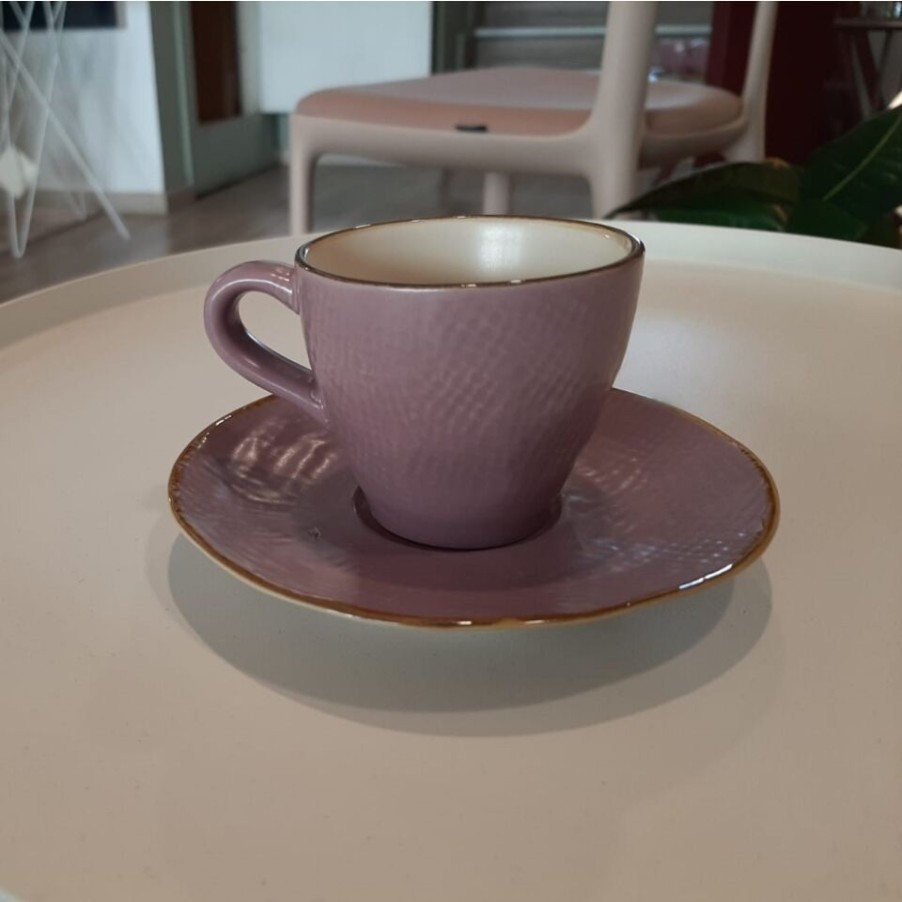 Gift Ideas News Home | Mediterranean Pink Coffee Cup Set