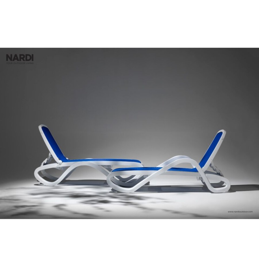 Outdoors Nardi Garden | Omega Stackable Garden Lounger By Nardi