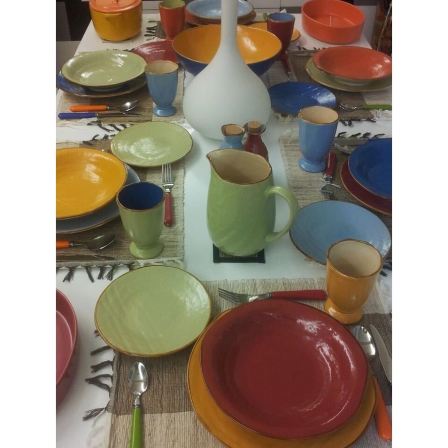 Gift Ideas News Home | Mediterranean Line Dinner Service For 6 People In Stoneware.