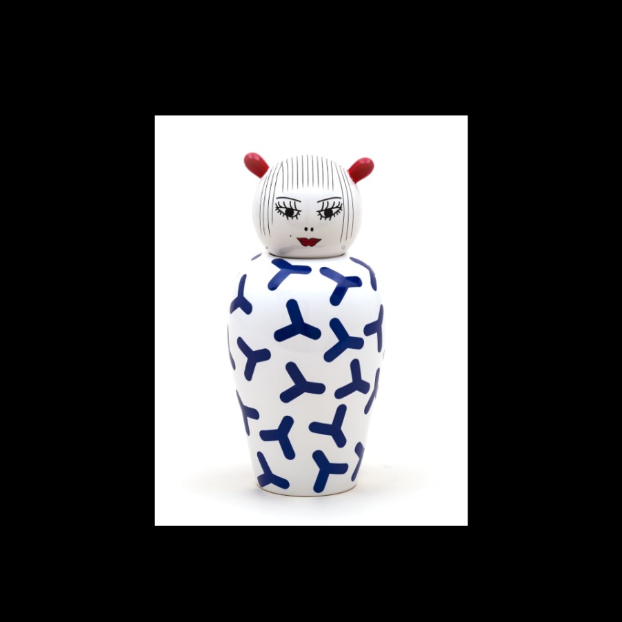 Complements Selected | Canopie Porcelain Vase By Seletti, Made In Italy.