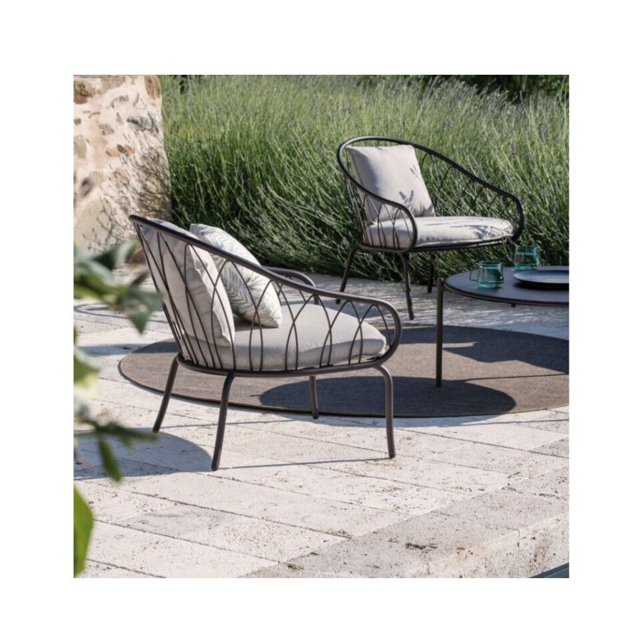 Outdoors Vermobil | Vermobil Flora Lounge Armchair