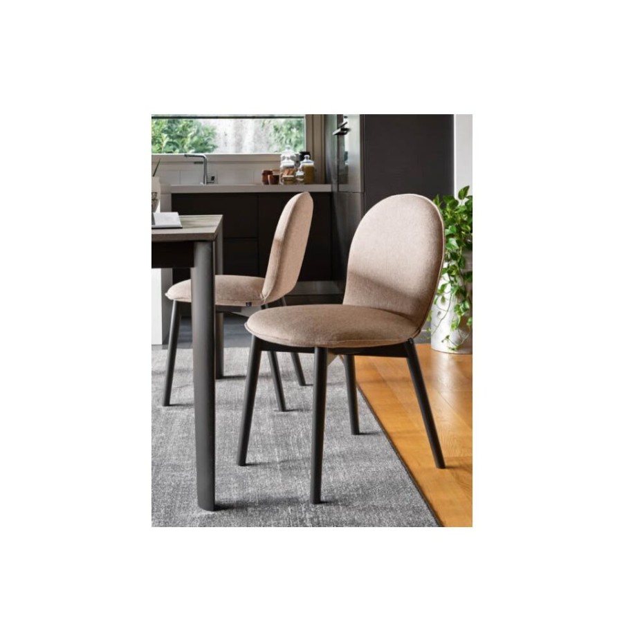 Furniture Connubia Seats | Connubia Sedia Riley Mid In Legno