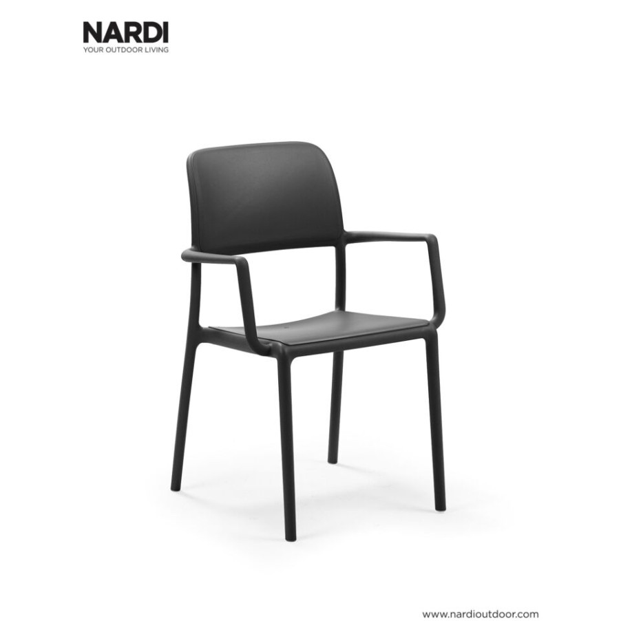 Furniture Nardi Garden Seats | Riva Chair With Armrests By Nardi In Resin And Fiberglass.