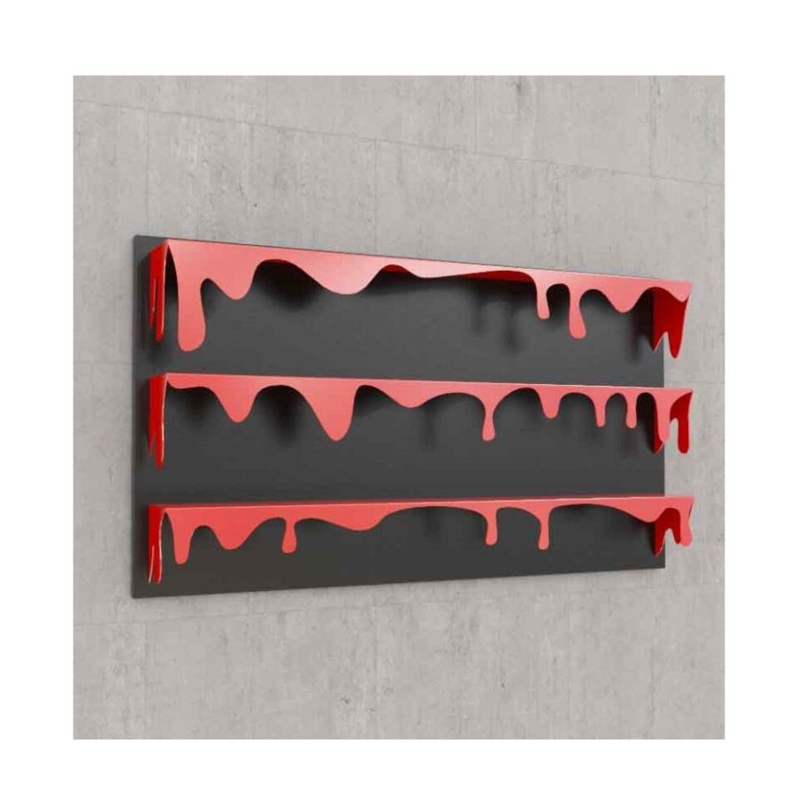 Furniture Mabel Bookshops | Kolata Mabele Wall Bookcase, Steel, Made In Italy