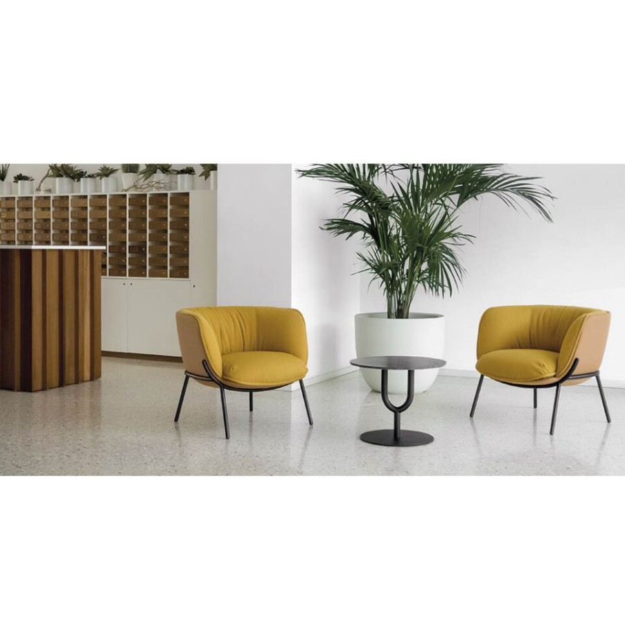 Furniture Infiniti Design Office Chairs And Armchairs | Poltrona Lounge Imbottita Bombom Di Infiniti Design