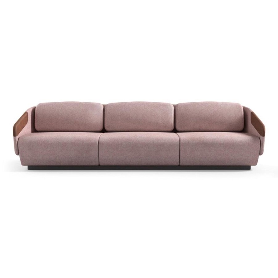 Furniture Horm Casamania Sofas, Armchairs And Poufs | Worn 3-Seater Sofa By Casamania, Padded, Made In Italy.